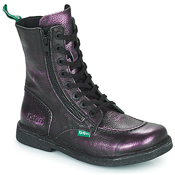Shoes Women Mid boots Kickers MEETICKZIP Violet