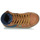 Shoes Boy High top trainers Kickers LOWELL Camel / Blue