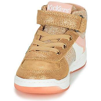 Kickers KICKALIEN Beige / Gold / Pink