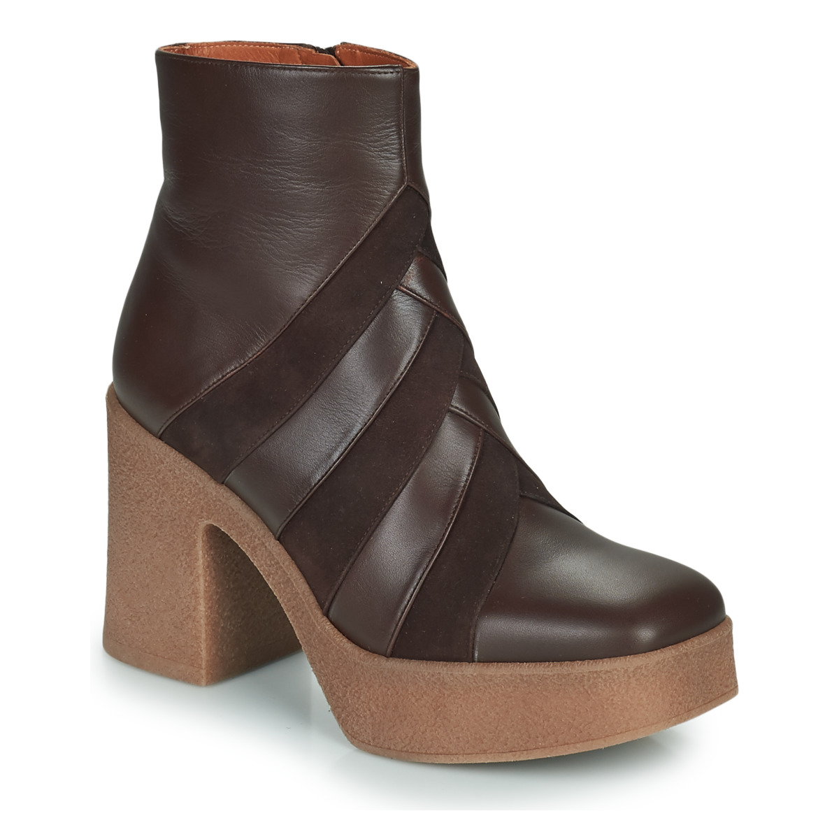 Shoes Women Ankle boots Chie Mihara LAGALET Brown
