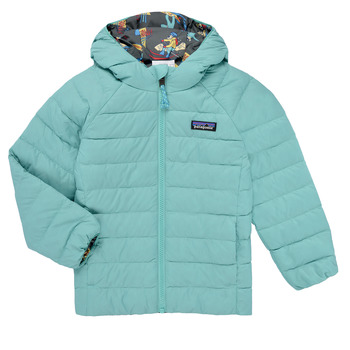 Patagonia REVERSIBLE DOWN SWEATER HOODY Blue / Multicolour