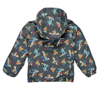 Patagonia REVERSIBLE DOWN SWEATER HOODY Blue / Multicolour