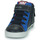 Shoes Boy High top trainers Geox B KILWI BOY C Blue / Red