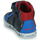 Shoes Boy High top trainers Geox B KILWI BOY C Blue / Red