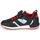 Shoes Boy Low top trainers Geox J ALBEN BOY D Black / Red