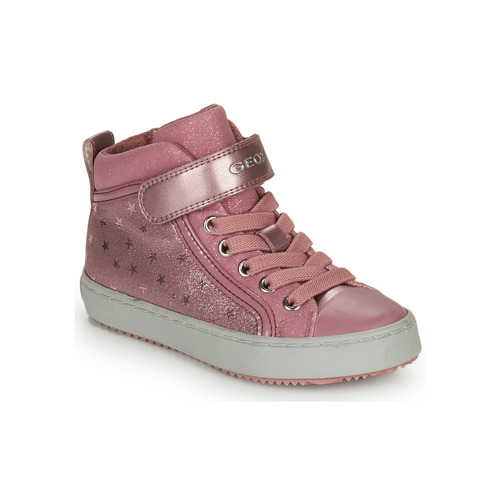 Romance Energize software Geox J KALISPERA GIRL I Pink - Free delivery | Spartoo NET ! - Shoes High  top trainers Child USD/$57.60