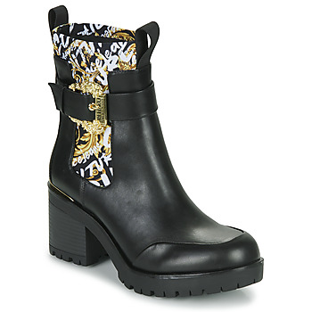Shoes Women Ankle boots Versace Jeans Couture 73VA3S93 Black / Printed / Baroque