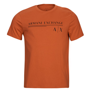 Clothing Men short-sleeved t-shirts Armani Exchange 6LZTCE-ZJ6NZ Orange