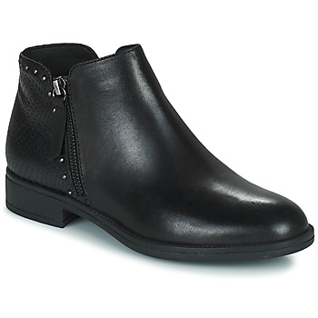 Shoes Women Mid boots Geox D JAYLON 2 A Black