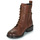 Shoes Women Mid boots Geox D CATRIA A Brown