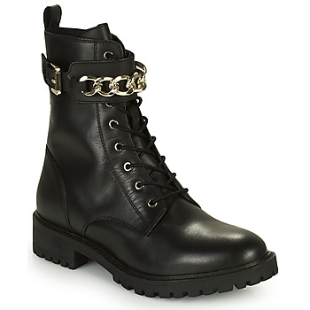Shoes Women Mid boots Geox D HOARA A Black