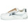 Shoes Women Low top trainers Geox D JAYSEN G White / Silver