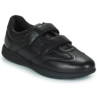 Shoes Men Low top trainers Geox U SPHERICA EC2 E Black