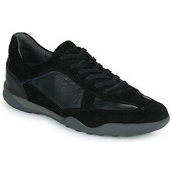 Shoes Men Low top trainers Geox U METODO A Black