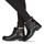 Shoes Women Mid boots Geox D RAWELLE Black