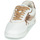 Shoes Women Low top trainers Geox D JAYSEN White / Gold