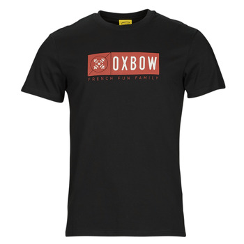 Clothing Men short-sleeved t-shirts Oxbow 02TELLIM Black
