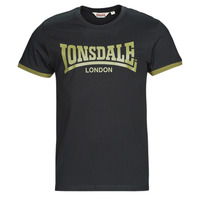material Men short-sleeved t-shirts Lonsdale TOWNHEAD Black