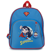 Bags Boy Rucksacks Back To School SUPER FRIENDS SAC A DOS SUPERMAN Blue