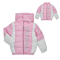 Clothing Girl Duffel coats Guess H2BT01-WF090-G67D Pink