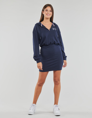 Tommy Jeans TJW TOMMY SIGNATURE HOODIE DRESS