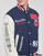 Clothing Men Blouses Tommy Jeans TJM COLLEGIATE LETTERMAN JACKET Multicolour