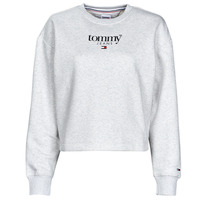 Clothing Women sweaters Tommy Jeans TJW RLXD ESSENTIAL LOGO 1 CREW Grey