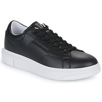 Shoes Men Low top trainers Armani Exchange XV534-XUX123 Black / White