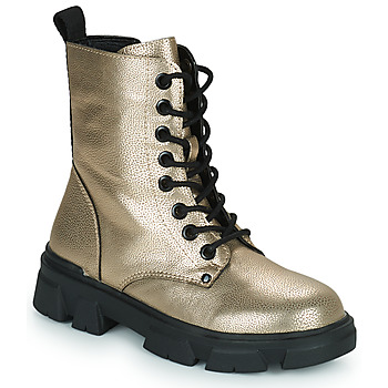 Shoes Girl Mid boots Bullboxer AAF504BRNZ Gold