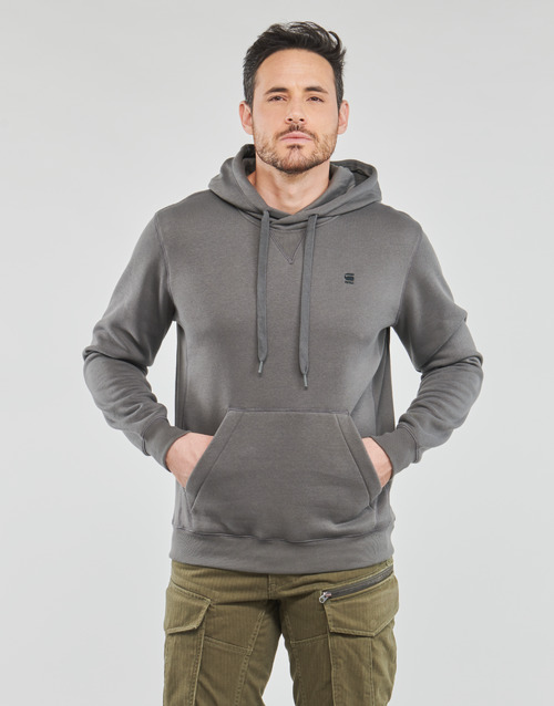 G-Star Raw Premium core hdd sw l\s Granite - Free delivery | Spartoo NET !  - Clothing sweaters Men