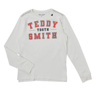 Clothing Boy Long sleeved shirts Teddy Smith T-PERDRO White