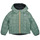 Clothing Children Duffel coats K-Way PETIT JACQUES THERMO PLUS.2 DOUBLE Black / Kaki