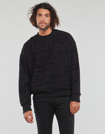 Clothing Men sweaters Versace Jeans Couture 73GAI310-899 Black