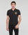 Clothing Men short-sleeved polo shirts Versace Jeans Couture 73GAGT01-G89 Black / Gold