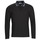 Clothing Men long-sleeved polo shirts Versace Jeans Couture 73GAGT08-899 Black / White