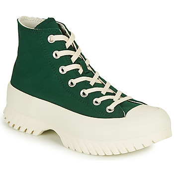Shoes Women High top trainers Converse Chuck Taylor All Star Lugged 2.0 Platform Seasonal Color Green