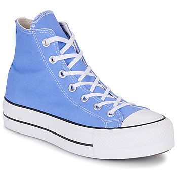 Shoes Women High top trainers Converse Chuck Taylor All Star Lift Canvas Seasonal Color Blue