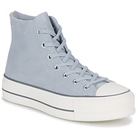 Shoes Women High top trainers Converse Chuck Taylor All Star Lift Cozy Utility Hi Grey