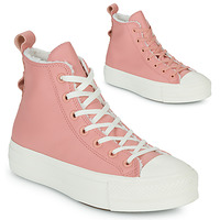 Shoes Women High top trainers Converse Chuck Taylor All Star Lift Cozy Utility Hi Pink