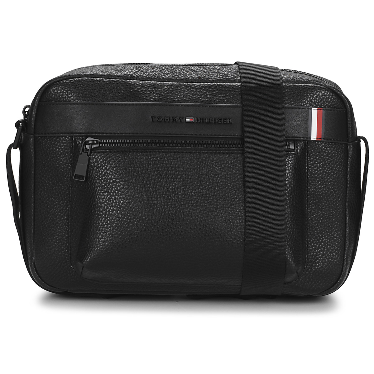 Mens Bags Toiletry bags and wash bags Tommy Hilfiger Synthetic Handbag in Black for Men 
