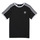 Clothing Children short-sleeved t-shirts adidas Originals 3STRIPES TEE Black