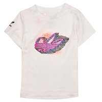 Clothing Children short-sleeved t-shirts adidas Originals HL2198 White