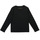Clothing Girl Long sleeved shirts Karl Lagerfeld Z15391-09B Black