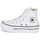 Shoes Children High top trainers Converse Chuck Taylor All Star Eva Lift Leather Foundation Hi White