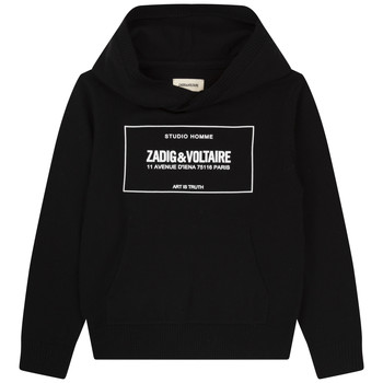 Clothing Boy jumpers Zadig & Voltaire X25322-09B Black