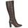Shoes Women Boots Lauren Ralph Lauren MAKENNA-BOOTS-TALL BOOT Chocolate