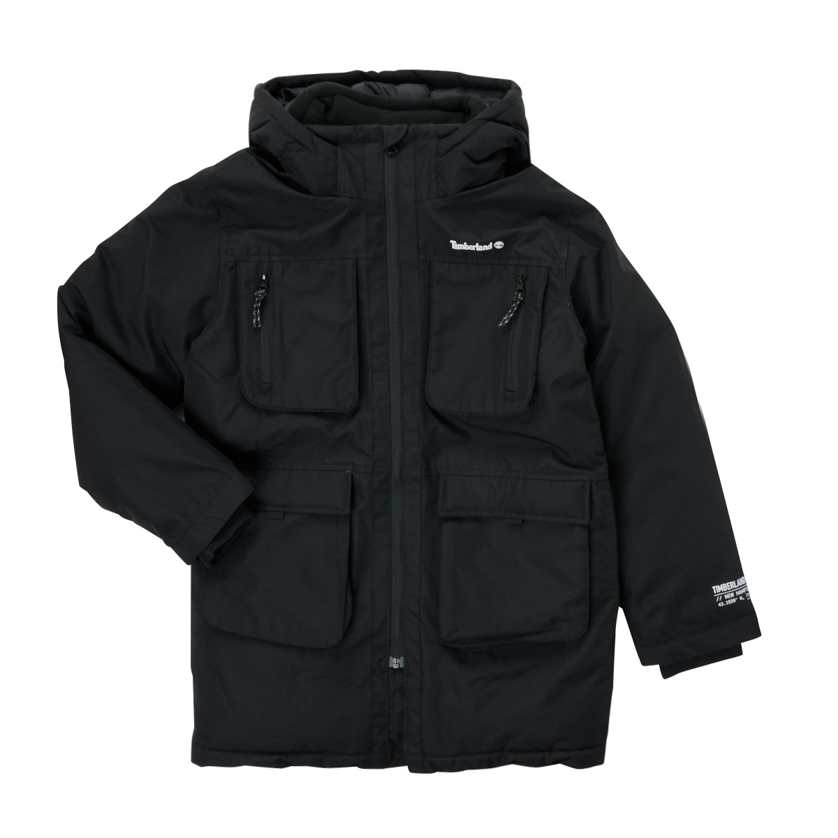 Clothing Boy Parkas Timberland T26569-09B Black
