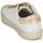Shoes Women Low top trainers Le Temps des Cerises SOHO White / Beige / Gold