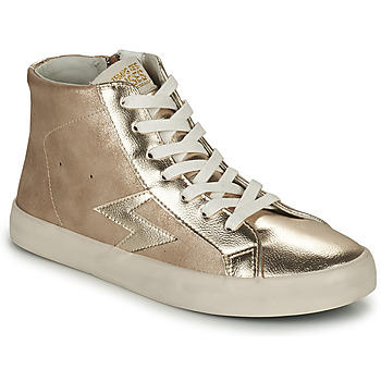 Shoes Women High top trainers Le Temps des Cerises SOHO Gold