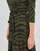 Clothing Women Long Dresses Lauren Ralph Lauren CARLYNA Kaki / Black